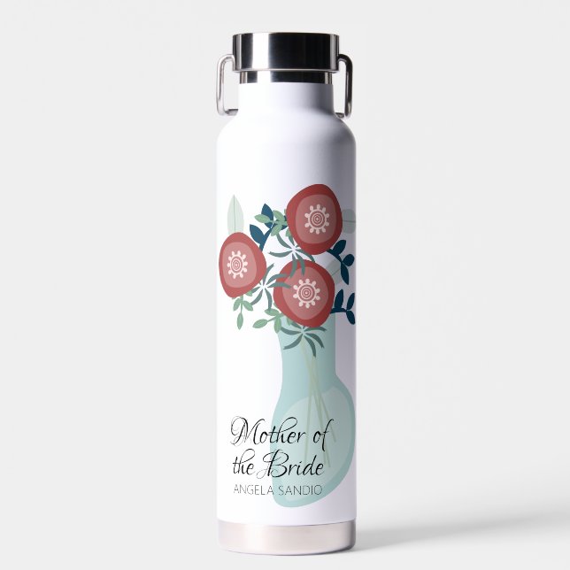 Vase Floral Cadeaux de mariage pour mère bouteille (Avant)
