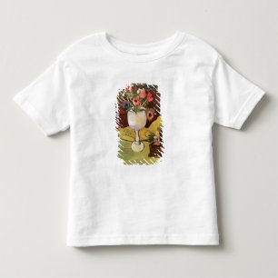Vase of Flowers, Anemones in a White Glass Toddler T-shirt