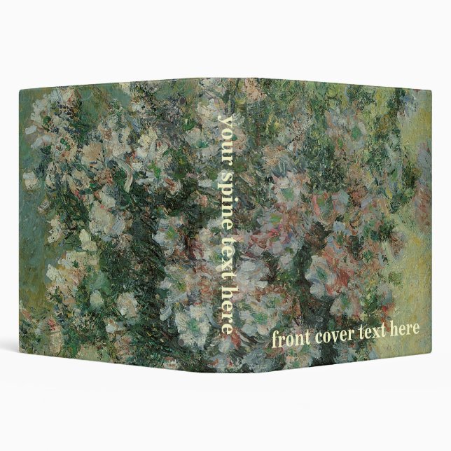 Vase of Flowers by Claude Monet Binder (Background)