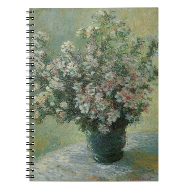 Vase of Flowers by Claude Monet Notebook (Front)