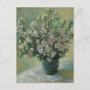 Vase of Flowers by Claude Monet Postcard