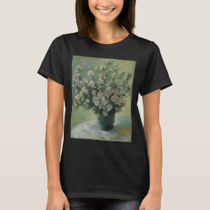 Vase of Flowers by Claude Monet T-Shirt