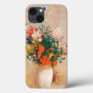 Vase of Flowers by Redon Post-Impressionist iPhone 13 Case
