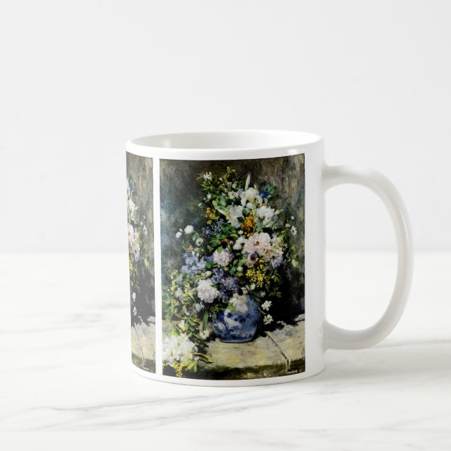 Vase of Flowers Coffee Mug (Right)