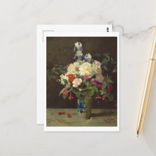 Vase of Flowers, George Cochran Lambdin Postcard