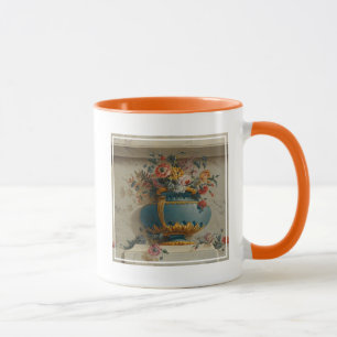 Vase of Flowers in a Niche Mug