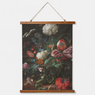 Vase of Flowers - Jan Davidsz. de Heem Hanging Tapestry