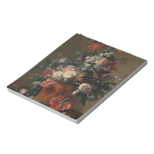 Vase of Flowers - Jan van Huysum Notepad
