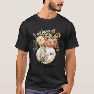 Vase Of Flowers Oma T-Shirt