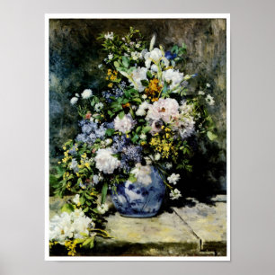 Vase of Flowers Poster