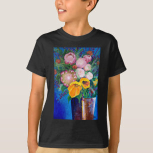 Vase of Flowers -- Proteas, Tulips and Roses T-Shirt