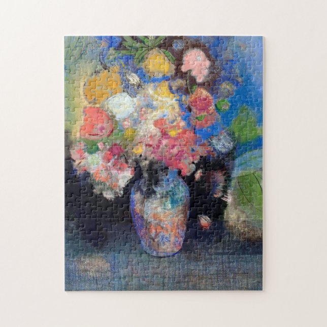 Vase of Flowers, Redon Jigsaw Puzzle (Vertical)