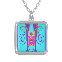 "VASE OF WISDOM" ART DECO NECKLACE