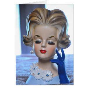 Vase sophistiqué à tête de fleurs de Madame Long