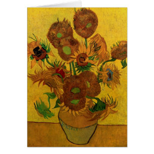 Vase Still Life avec 15 tournesols Vincent van Gog