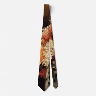 Vase with Carnations by Vincent van Gogh Tie