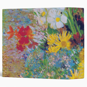 Vase with Daisies and Anemones, Van Gogh Binder