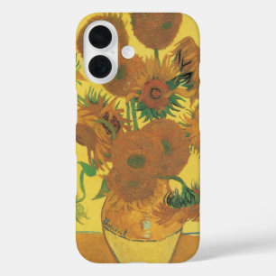 Vase with Fifteen Sunflowers by Vincent van Gogh iPhone 16 Case