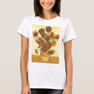 Vase with fifteen sunflowers,Vincent van Gogh T-Shirt