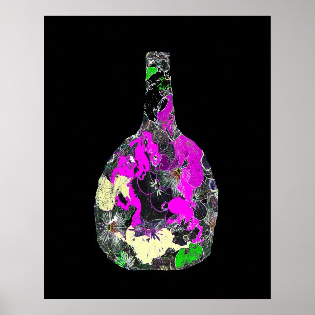 Vase with flowers poster (Front)