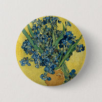 Vase with Irises by Van Gogh