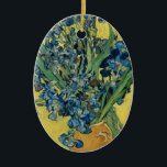 Vase with Irises by Van Gogh - Still Life Ceramic Ornament<br><div class="desc">How about a product that is completely your own,  that you can design and change as you wish? You can customize this product with very easy tools.</div>