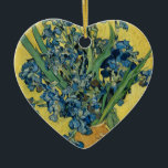 Vase with Irises by Van Gogh - Still Life Ceramic Ornament<br><div class="desc">How about a product that is completely your own,  that you can design and change as you wish? You can customize this product with very easy tools.</div>