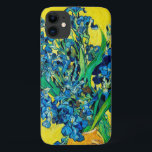 Vase with Irises, Van Gogh iPhone 11 Case<br><div class="desc">Vincent Willem van Gogh (30 March 1853 – 29 July 1890) was a Dutch post-impressionist painter who is among the most famous and influential figures in the history of Western art. In just over a decade, he created about 2, 100 artworks, including around 860 oil paintings, most of which date...</div>