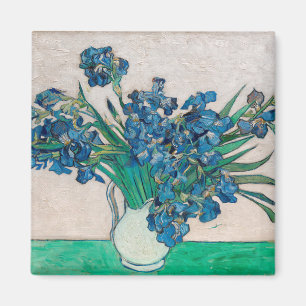 Vase with Irises, Van Gogh Magnet