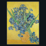 Vase with Irises , Vincent Van Gogh Decoupage Tissue Paper<br><div class="desc">Still Life: Vase with Irises Against a Yellow Background stands out as one of Vincent van Gogh's most well-known floral still life paintings. The one period in which Van Gogh produced very few still lifes was during his stay in Saint-Rémy. Perhaps this was because the surrounding landscape of Saint-Rémy was...</div>