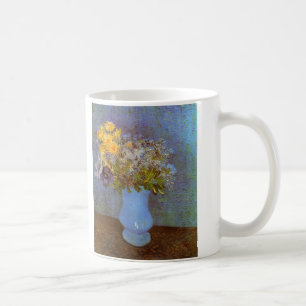 Vase with Lilacs and Daisies by Vincent van Gogh Coffee Mug