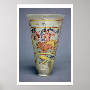 Vase with painted decoration depicting Europa and