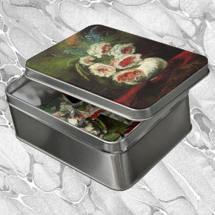 Vase with Peonies by Vincent van Gogh Jigsaw Puzzle
