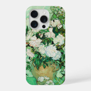 Vase with Pink Roses, Vincent Van Gogh iPhone 15 Pro Case