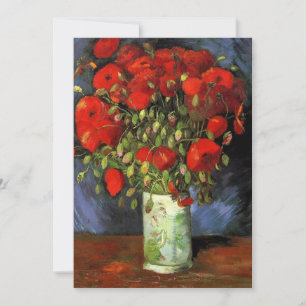 Vase with Red Poppies   Vincent van Gogh