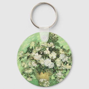Vase with Roses - Van Gogh Keychain