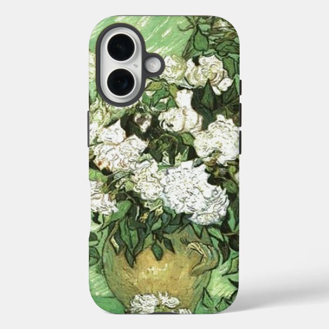 Vase with Roses - Van Gogh Painting Art Case-Mate iPhone Case (Back)