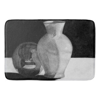 Vase with Sphere Bath Mat