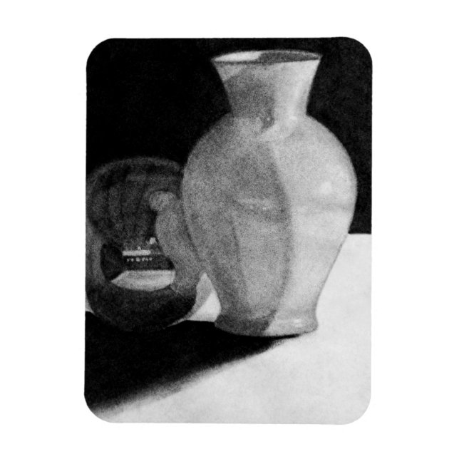 Vase with Sphere Magnet (Vertical)