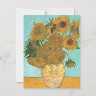 Vase with Twelve Sunflowers by Vincent van Gogh