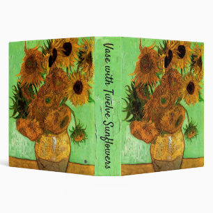 Vase with Twelve Sunflowers by Vincent van Gogh Binder