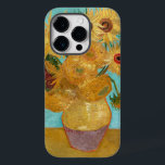Vase with Twelve Sunflowers | Van Gogh | Case-Mate iPhone 14 Pro Case<br><div class="desc">Vase with Twelve Sunflowers is a 1888 painting by Vincent van Gogh. This version resides in the Philadelphia Museum of Art,  Philadelphia,  United States.</div>