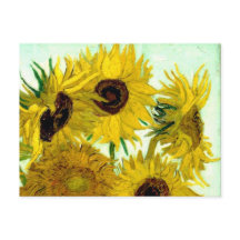 Vase with Twelve Sunflowers, Van Gogh Fine Art