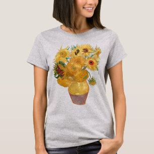 Vase with Twelve Sunflowers   Van Gogh   T-Shirt
