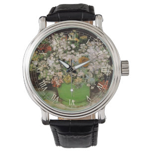 Vase with Zinnia Flowers by Vincent van Gogh Watch
