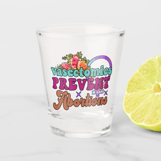 Vasectomie Empêcher les avortements Tir Verre (Devant)