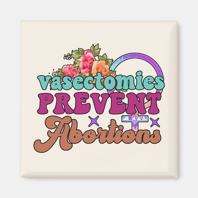 Vasectomy Advocacy Magnet (Front)