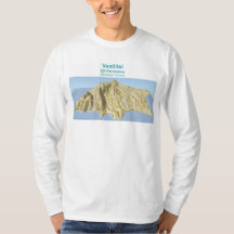 Vasilitsi - 3D-Panorama Map - T-Shirt Long