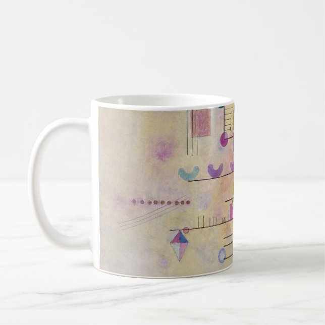 Vasily Kandinsky - Graceful Ascent Coffee Mug (Left)