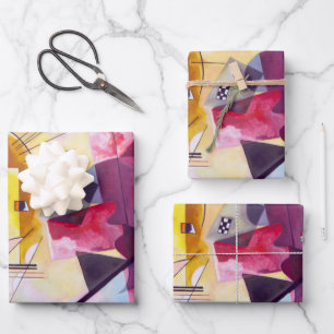 Vasily Kandinsky Yellow-Red-Blue Wrapping Paper Sheet